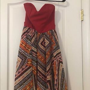 Beautiful multicolored dress